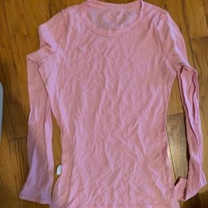 Small Pink Hollister Long Sleeve tee